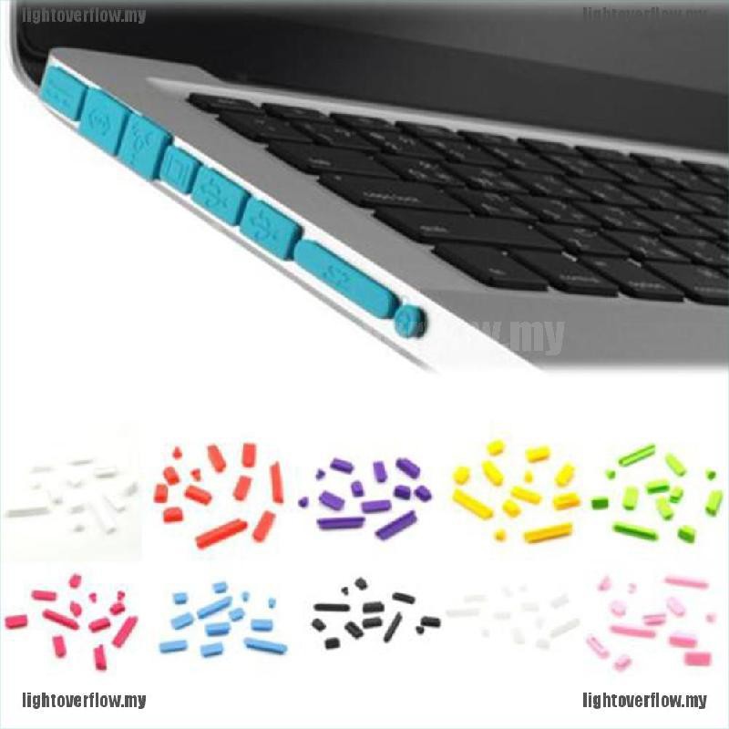 Nút bịt chống bụi bằng Silicone cao su cho MacBook Air Retina 11 13 cổng