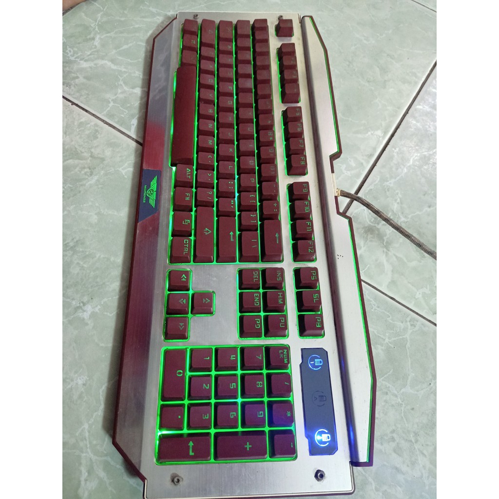 Bàn phím giả cơ newmen GM100S, GM100 có led hàng chính hãng thanh lý nét còn sử dụng tốt giá rẻ