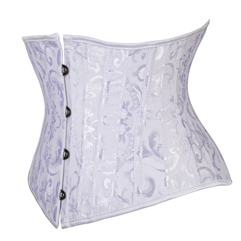 Beonlema Áo Nịt Bụng corset Thắt Dây Bằng Thép Phong Cách gothic Punk Cổ Điển Quyến Rũ Cho Nữ