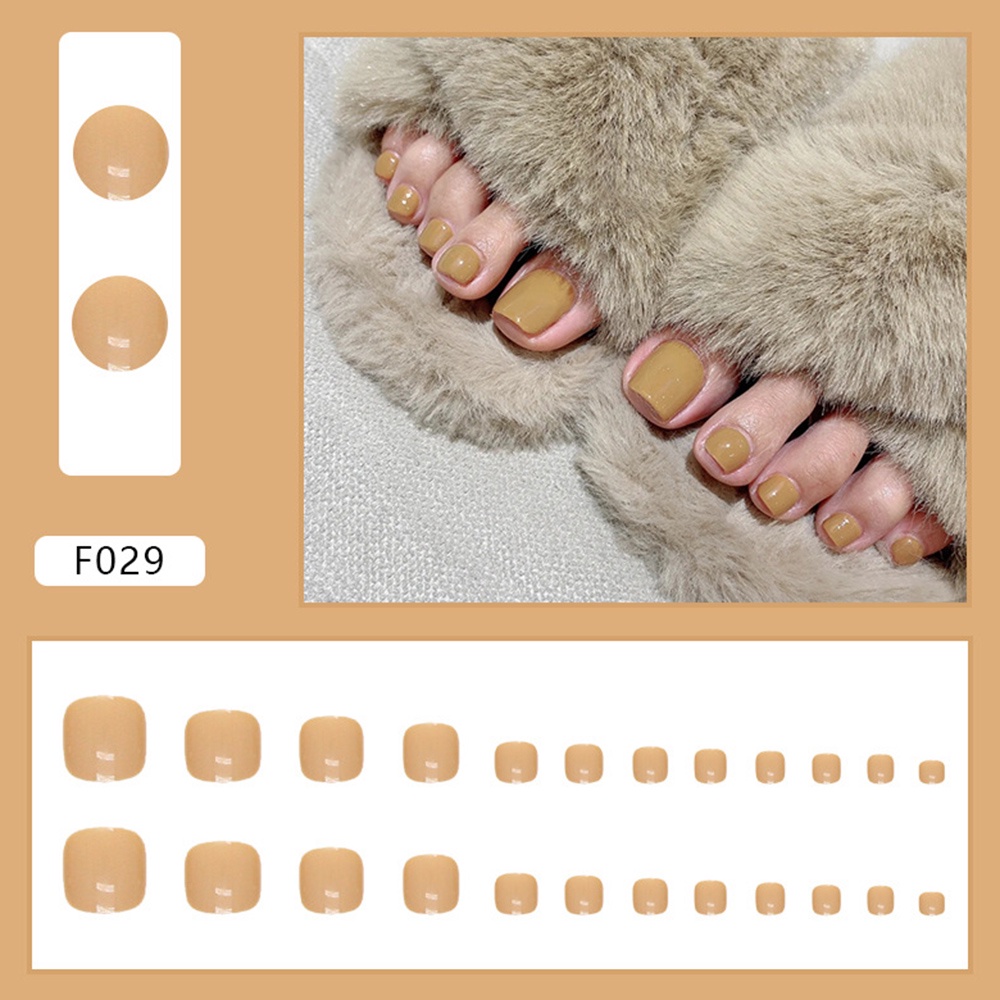 Bộ 24 Móng Chân Giả Cho Nữ