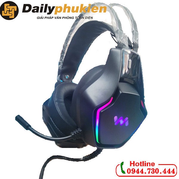 Tai nghe Wangming 8800 cổng USB led RGB dailyphukien