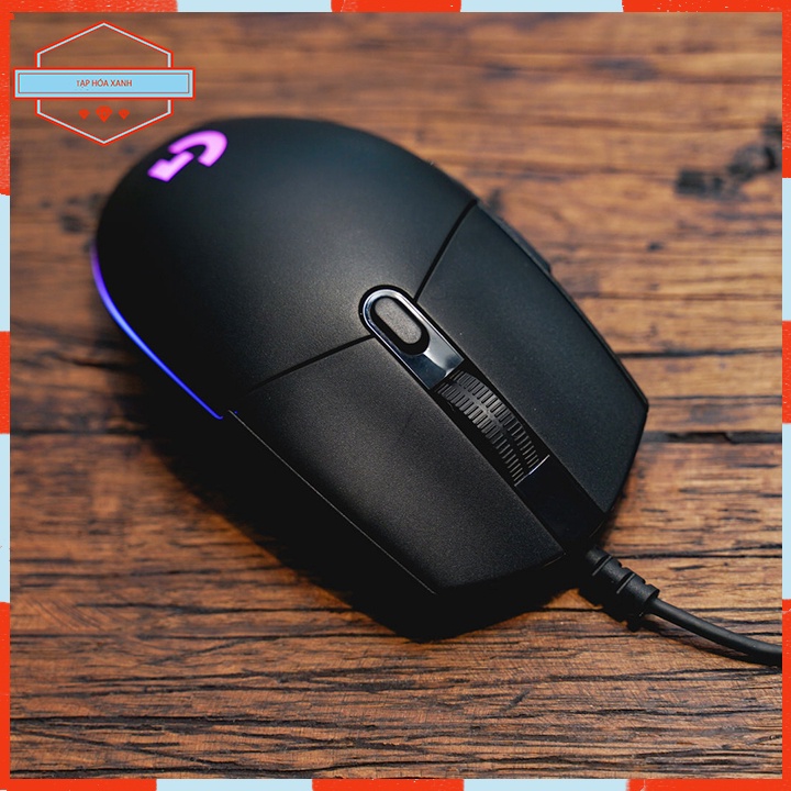 Chuột Máy Vi Tính Laptop Gaming Có Dây MOUSE LOGITECH USB G102 Đèn Led Chuyên Game