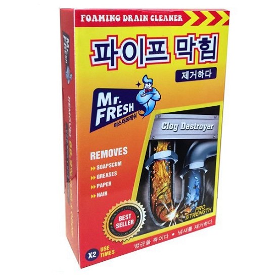 Bột thông cống cực mạnh Mr.FRESH Hàn Quốc 200g