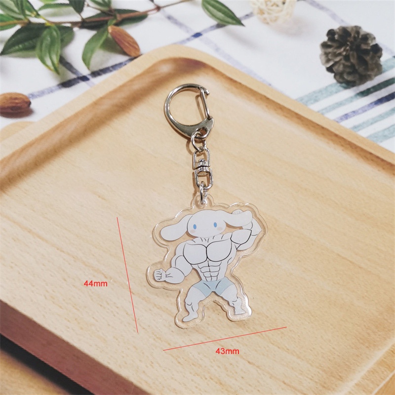 SANRIO Móc Khóa Hình Nhân Vật Hoạt Hình Kuromi Đáng Yêu