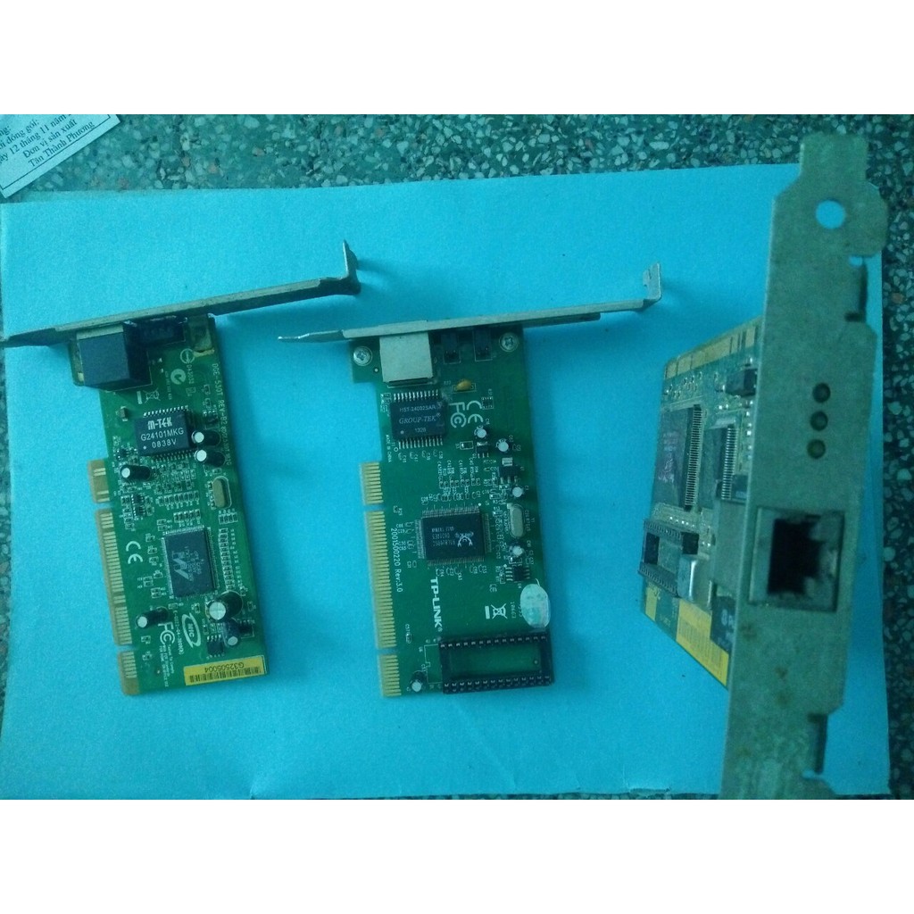 Card mạng cũ thanh lý máy vi tính