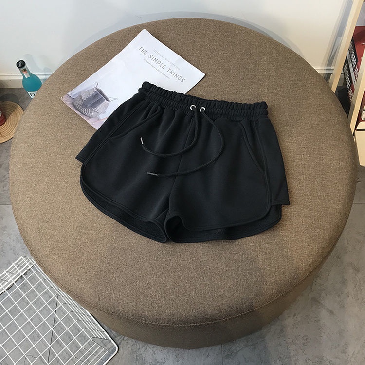 COZOK Quần Short Lưng Cao Ống Rộng Thời Trang Hàn Quốc Dễ Phối Đồ