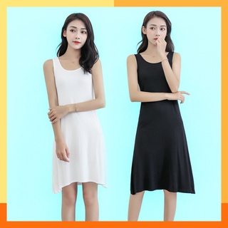 Váy Lót Trong Không Tay Mặc Đầm Chất Thun Mềm Mại