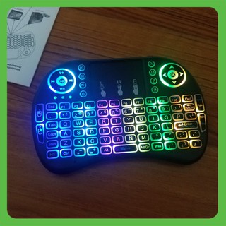 Chuột Bay Tích Hợp Bàn Phím Mini Không Dây Cho Smart Tivi, Laptop