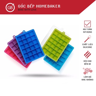Khay Đá Silicone 24 Viên Có Nắp Đậy – Khuôn Silicone – Dụng Cụ Làm Đá Viên – GBIM002