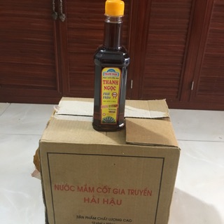 1 chai 0,5 lít nước mắm cốt gia truyền 45 độ đạm đặc sản hải hậu nam định