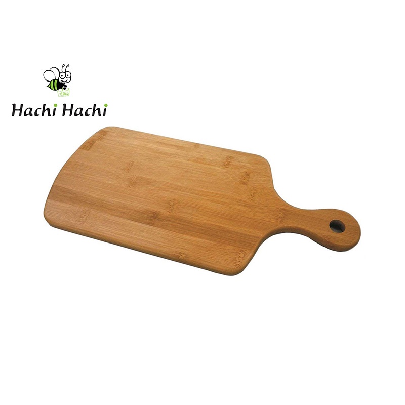 Thớt gỗ Pearl Metal tay cầm 39cm  - Hachi Hachi Japan Shop