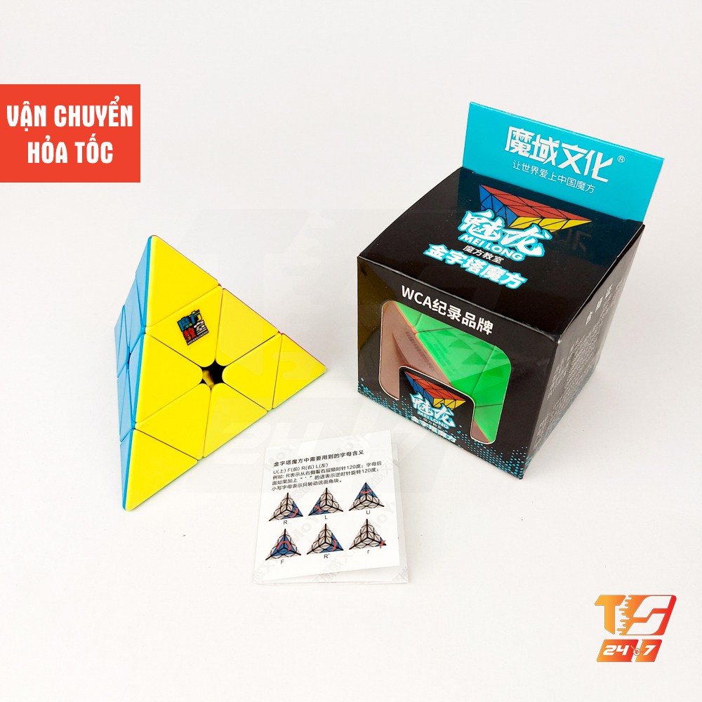 Khối Rubik Pyramid MoYu MeiLong Stickerless - Đồ Chơi Rubic Kim Tự ...