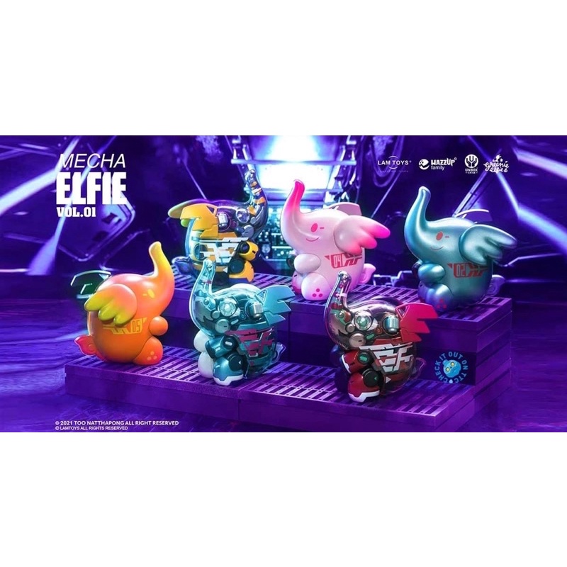 Sản Phẩm Blindbox : Mecha Elfie