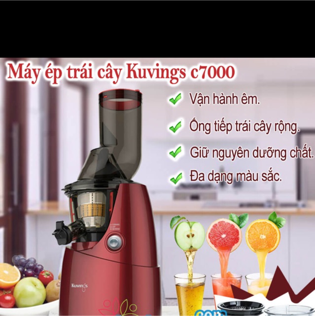 Máy ép chậm Kuving C7000
