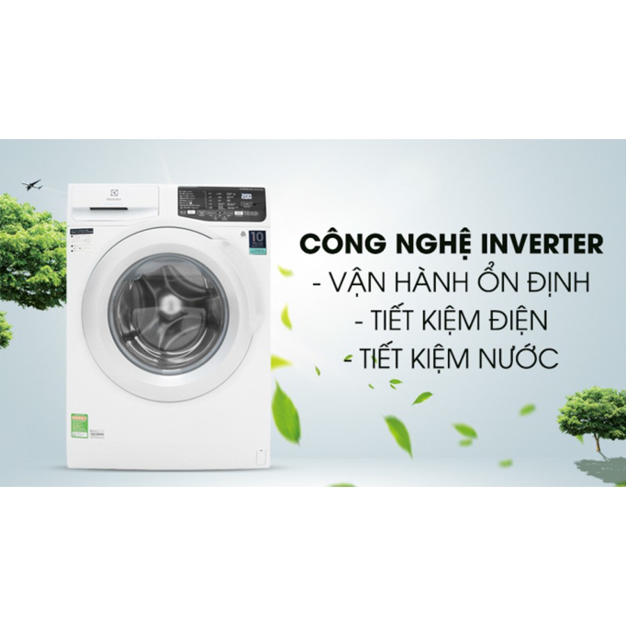 Máy giặt lồng ngang Electrolux inverter 8kg EWF8025EQWA