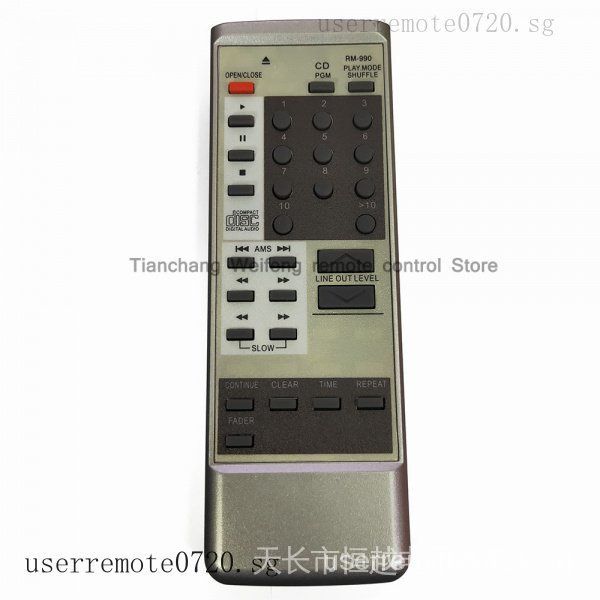 Mới Thay Thế RM-990 Cho Sony CD Player Điều Khiển Từ Xa CDP497 CDP590 CDP790 CDP970 CDP990 CDP991 CD