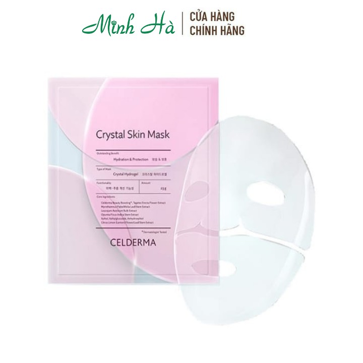 Mặt nạ thạch anh Celderma Crystal Skin Mask 23g