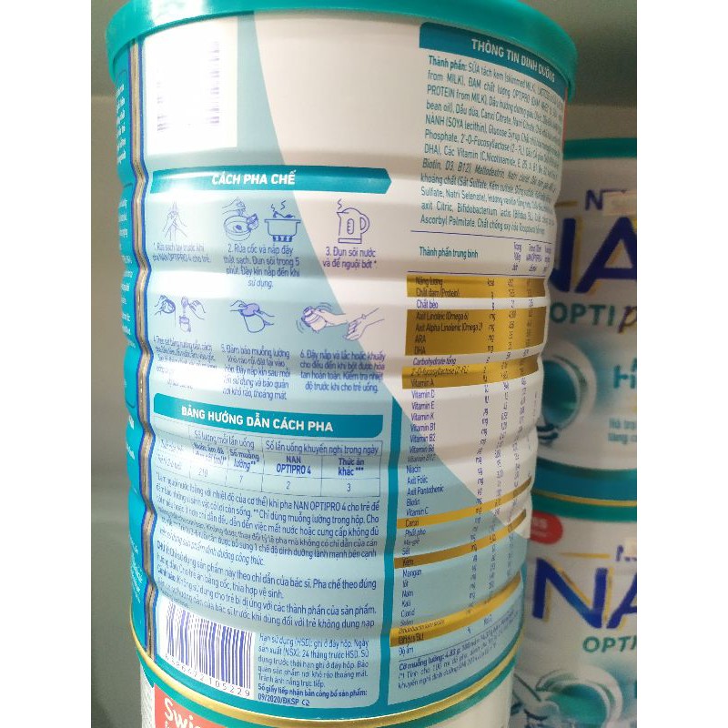 Sữa NAN OPTIPRO 4 1,7kg