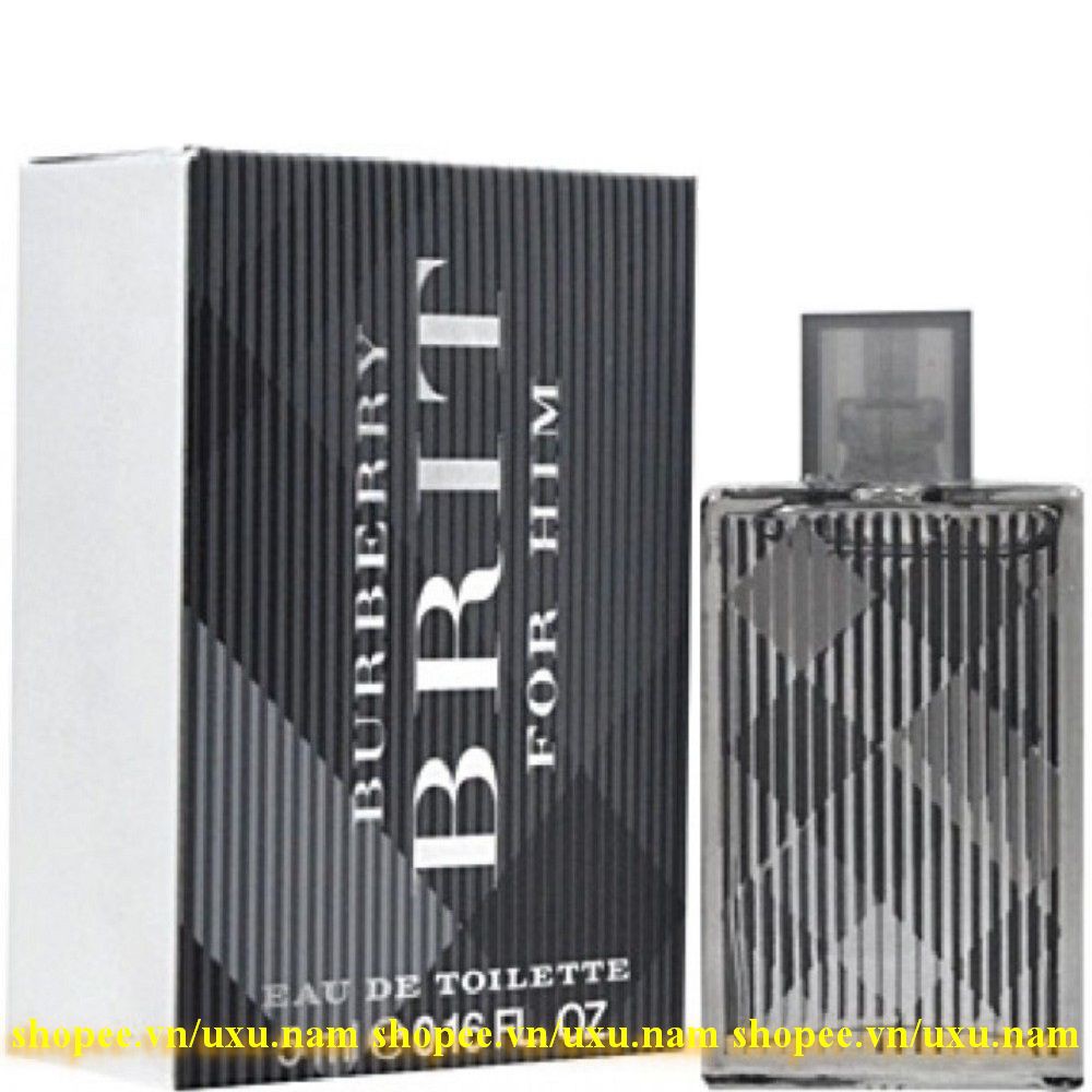 Nước Hoa Nam 5ml Burberry Brit For Him 100% chính hãng