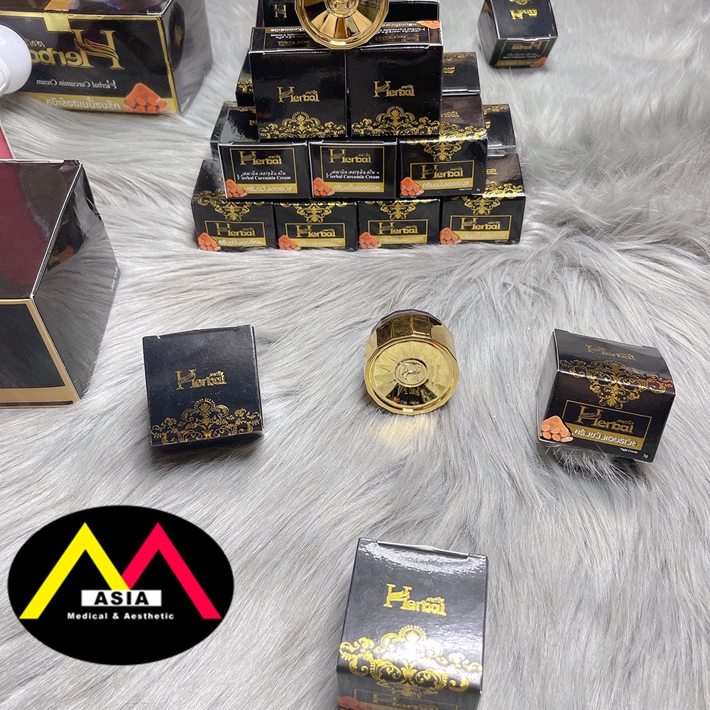 Kem Nghệ Thảo Dược HERBAL  Mụn Nám Tàn Nhang  Thái Lan 5G