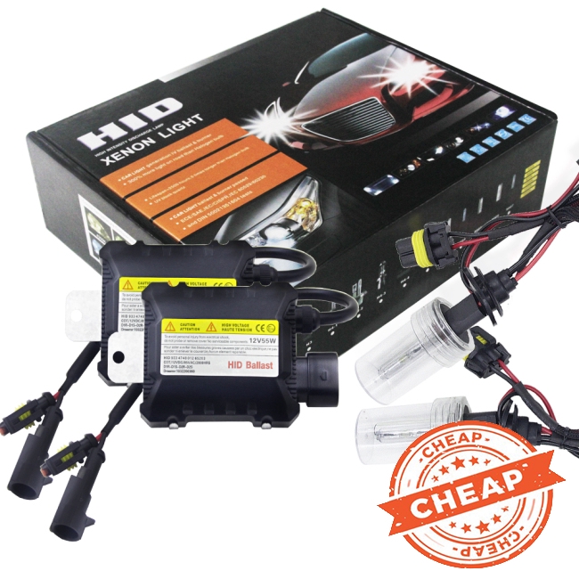 Set 2 Bóng Đèn Pha 55w 9005 Hid Xenon 3000-12000k Cho Xe Hơi
