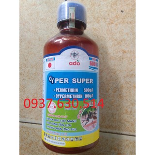 Thuốc diệt ruồi vàng, bọ xít muỗi... Hàng kết hợp 2 hoạt chất. thích hợp phun nhà ở, cây ăn quả....