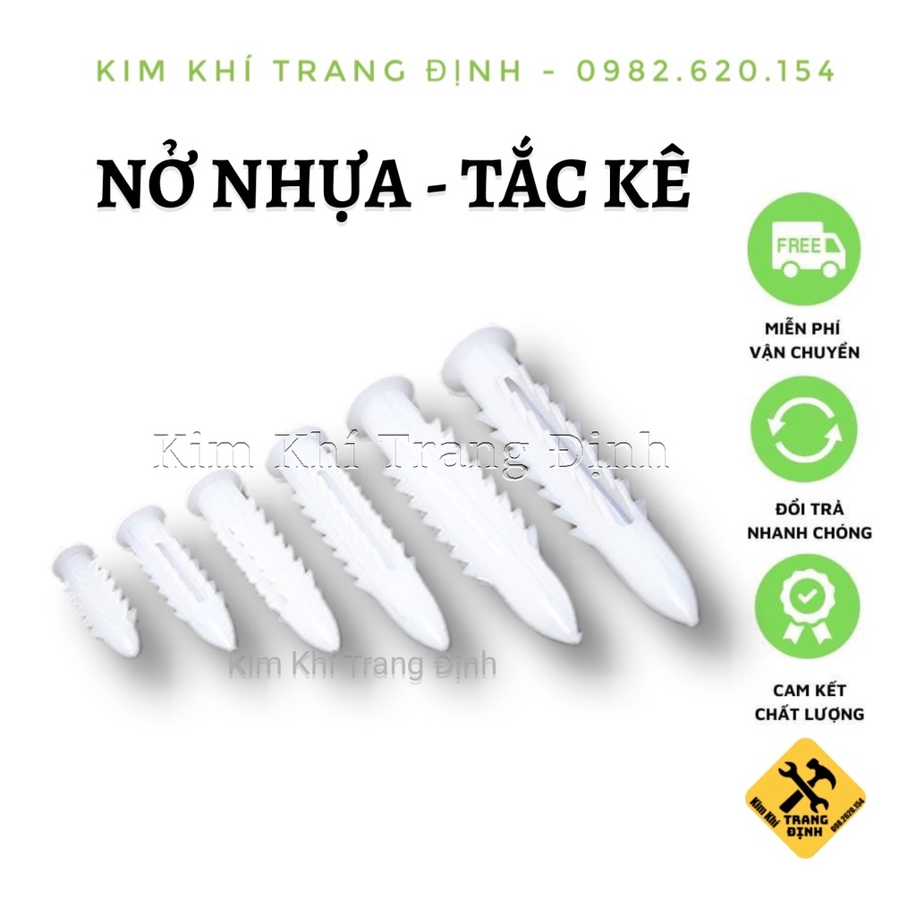 GÓI 100 NỞ NHỰA CAO CẤP SỐ 12, 14, 16