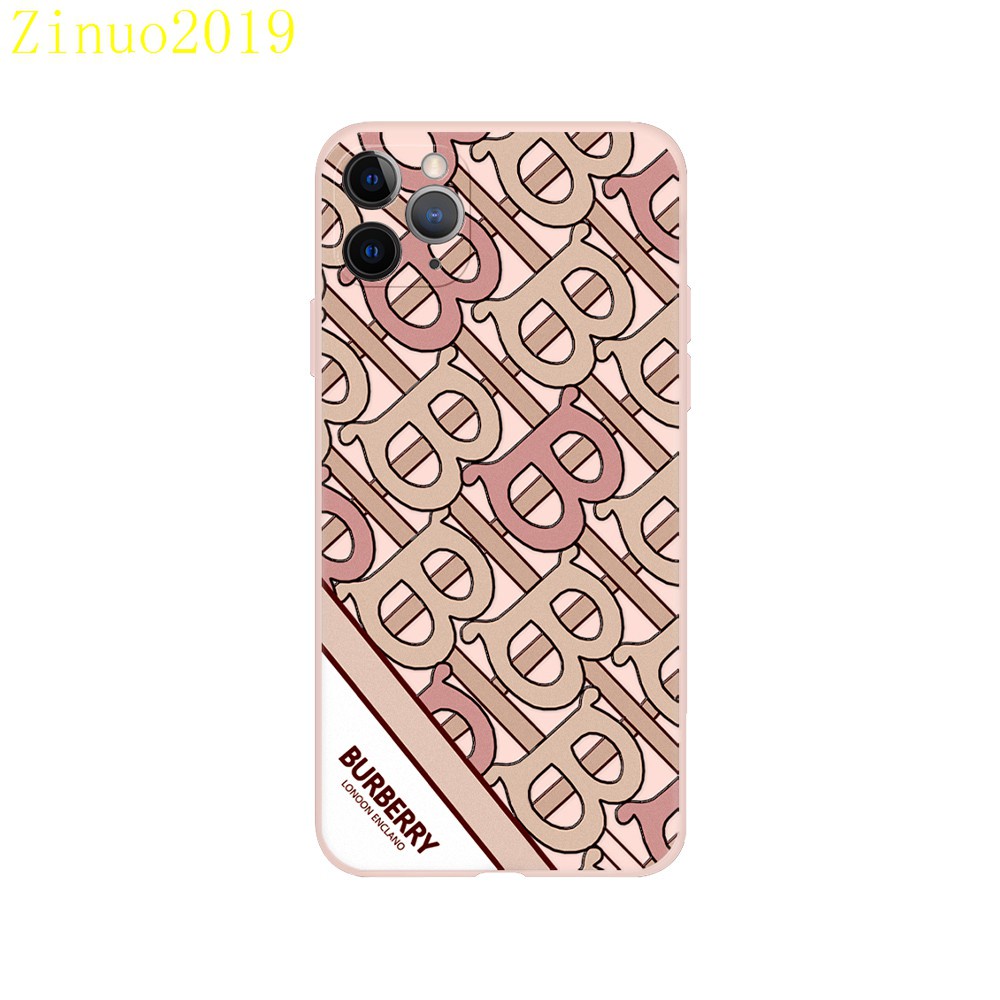 Ốp lưng IPhone cạnh vuông Burberry BVC 6/6plus/6s/6splus/7/7plus/8/8plus/x/xr/xs/11/12/13/14/pro/max/plus/promax BVC491