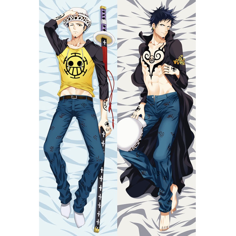 Khỉ Trong Phim Hoạt Hình ONE PIECE Kích Thước 60x180cm Chất Lượng Cao Vỏ Gối Ôm In Hình Nhân Vật Luffy Phim One Piece Đáng Yêu