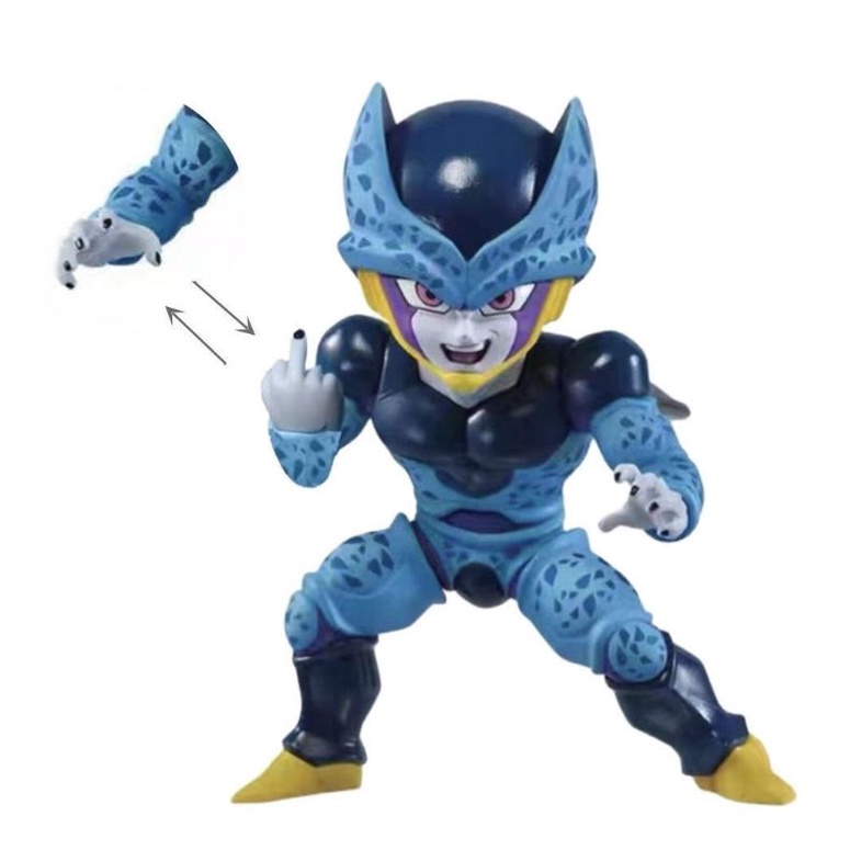 Mô hình dragonball Vegeta,saibaman,kids cell fake