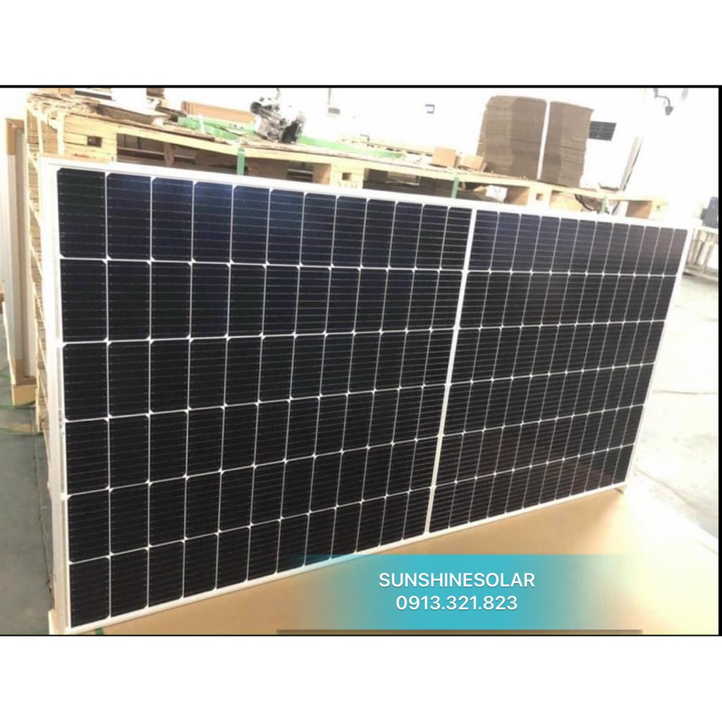 Tấm pin năng lượng mặt trời JA Solar 450W Half cell, hiệu suất cao, công nghệ mới nhất hiện nay