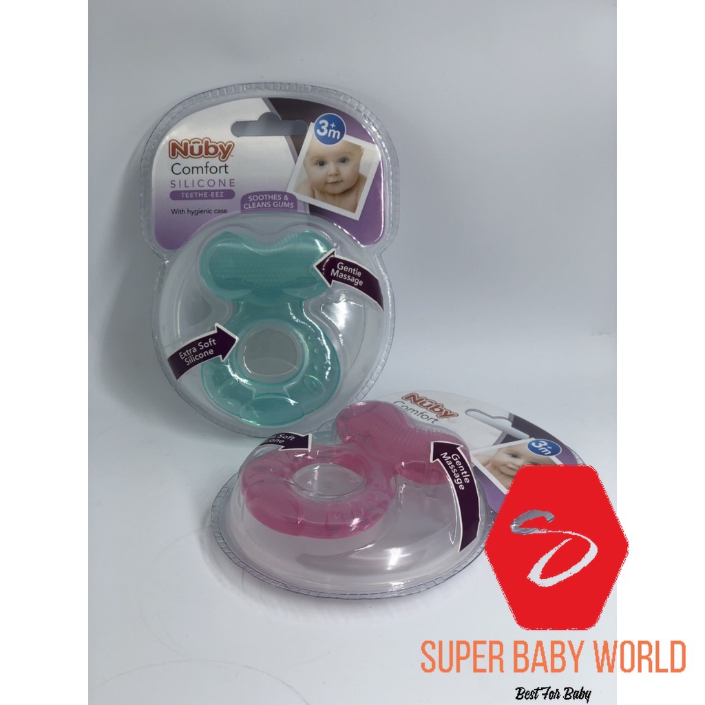 Gặm Nướu Nuby Hình Con Cá Silicon Cao Cấp