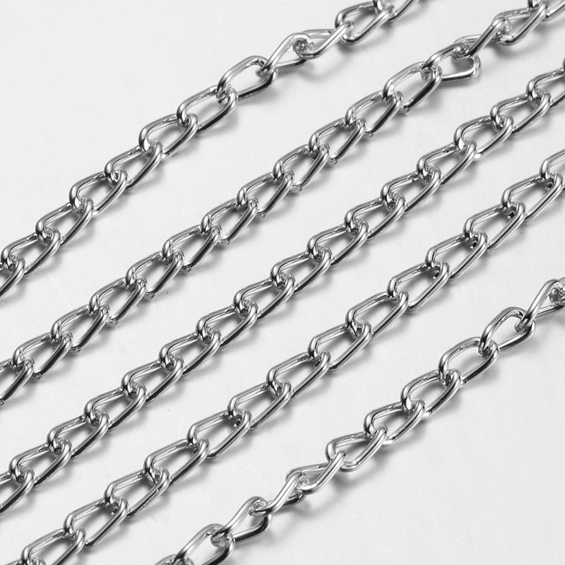 Dây Xích Xoắn Bằng Nhôm Oxit Dùng Làm Trang Sức DIY 1-5