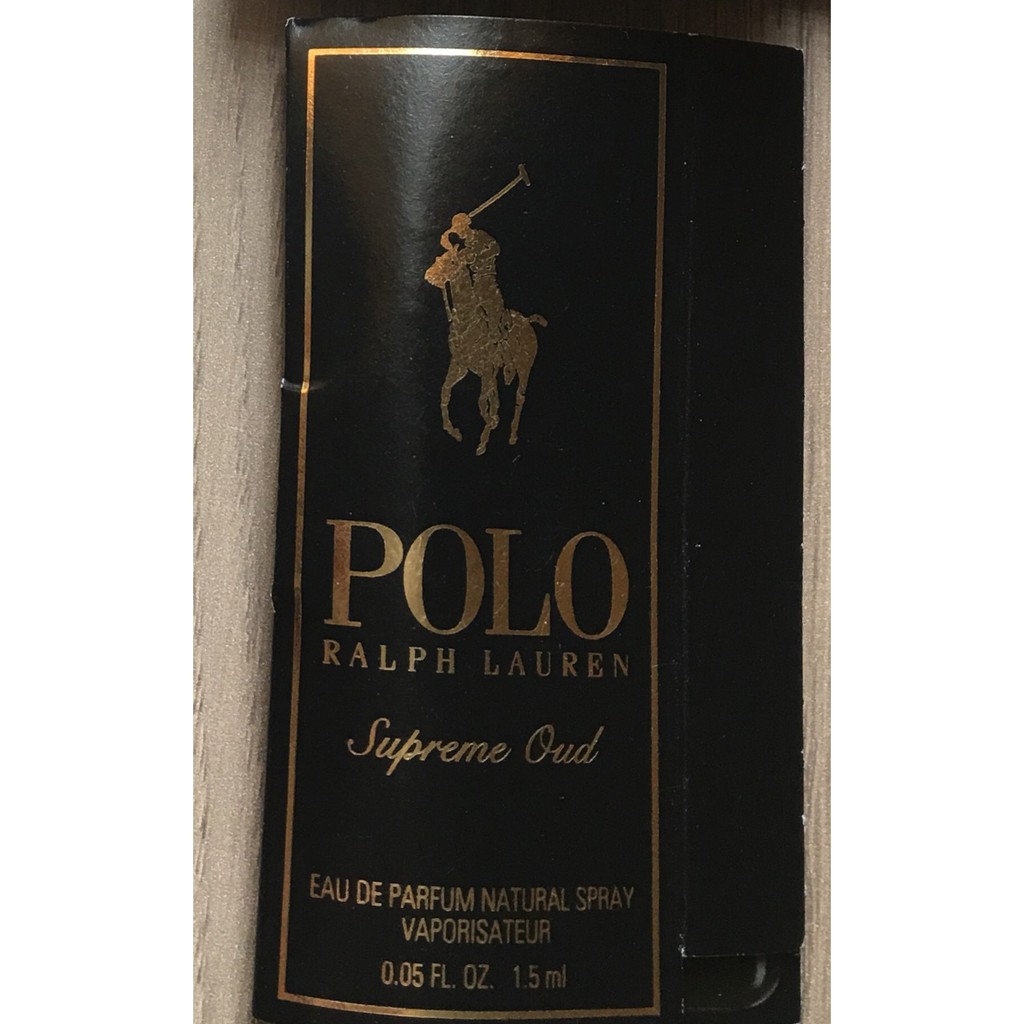 [vial] sample mẫu dùng thử Nước hoa Ralph Lauren Polo Supreme Oud EDP