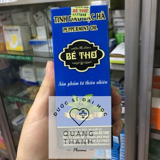 Tinh dầu bạc hà bé thơ nguyên chất chai 50ml