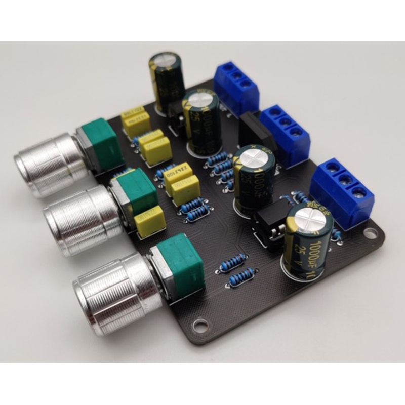 Dual NE5532 Tone Stereo Preamplifier Board Audio HiFi Amprifier Equalizer Preamp Treble Bass Tone Control Pre Amplifier