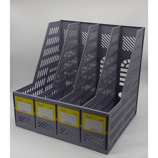 Khay 4 ngăn, file nan 4 ngăn đựng tài liệu E164