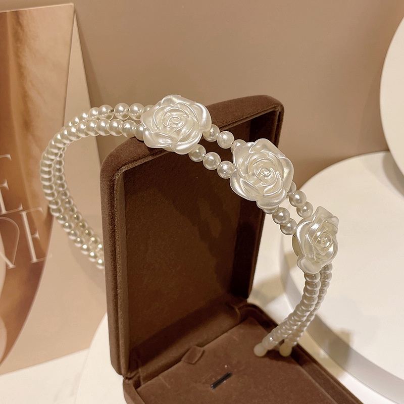 Vòng Hoa Hồng Cài Tóc Cho Nữ