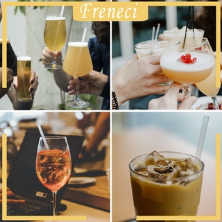 Set 10 Ống Hút Trong Suốt Có Thể Tái Sử Dụng Kèm Cọ Vệ Sinh Tiện Dụng