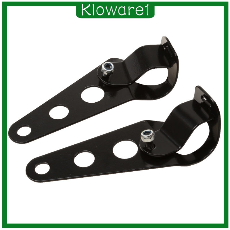[KLOWARE1] Motorcycle Headlight Mount Bracket Fork Ear Bobber 27mm-32mm Black | BigBuy360 - bigbuy360.vn