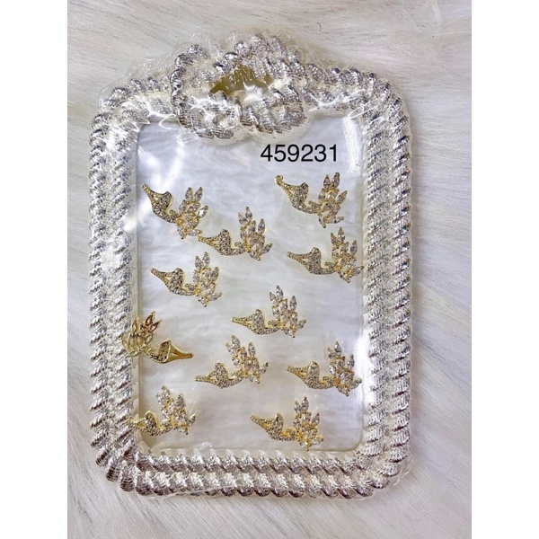 Charm- đá hình trang trí móng tay chân mẫu mới