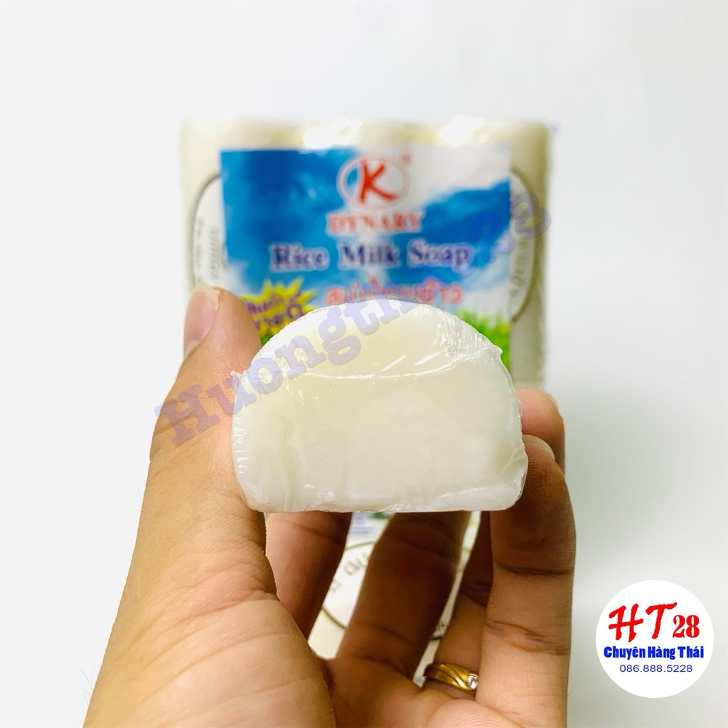 Xà phòng cám gạo cao cấp DYNARY 100g siêu thơm an toàn cho da Huongthao28