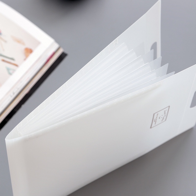 Túi Đựng File Hồ Sơ Loại Dày Xách Tay A4 6 Ngăn - Túi Đựng Giấy Tờ Trình Kí