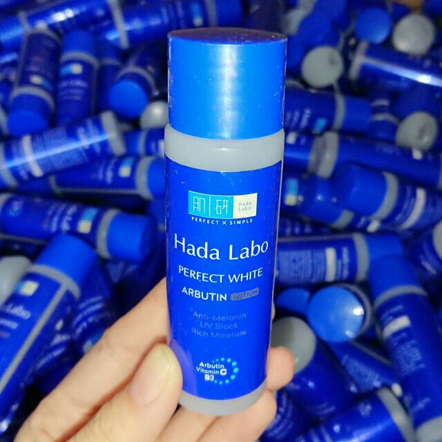 Lotion dung dịch dưỡng trắng Hadalabo 40ml / quà tặng kèm