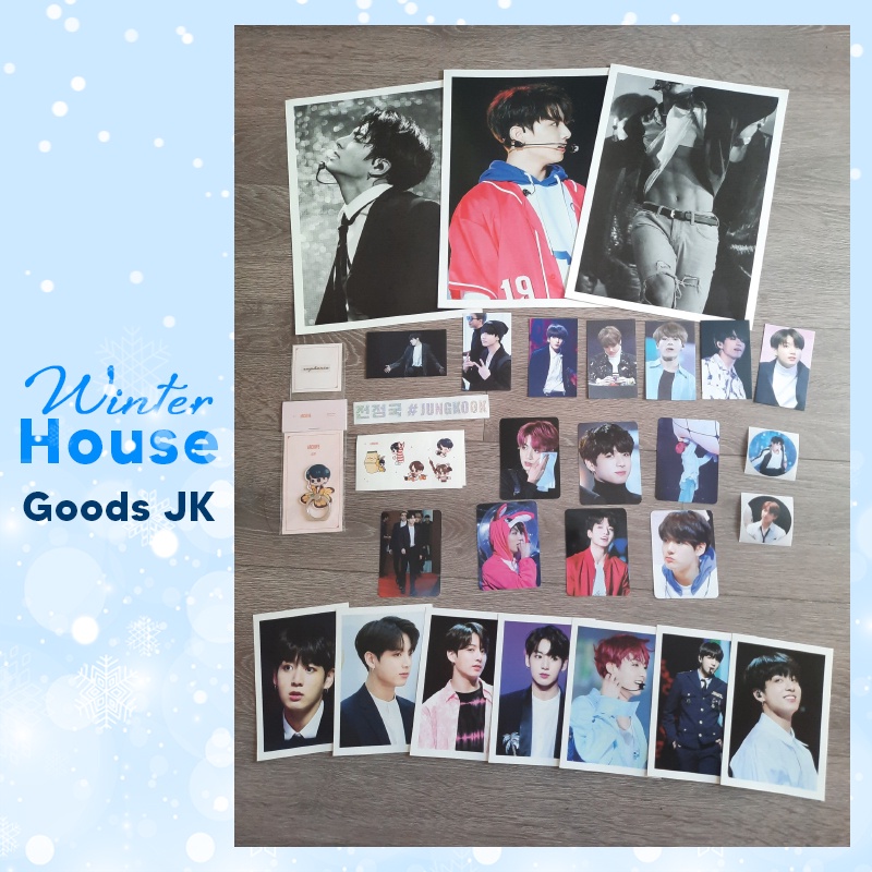 Tổng hợp ảnh goods JK Jungkook BTS fansite nhiều loại