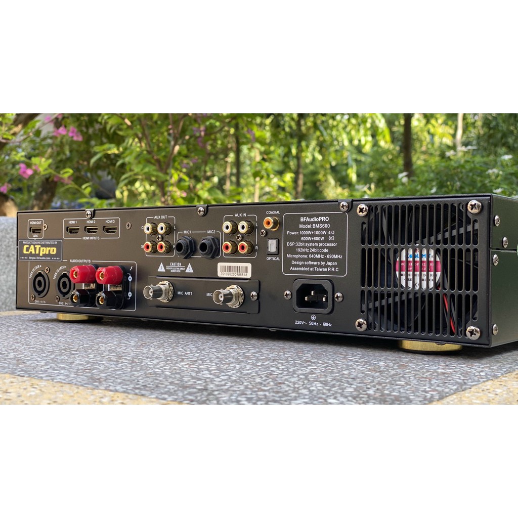 ĐẨY LIỀN VANG LIỀN MICRO KHÔNG DÂY BFAUDIOPRO BMS600 CHÍNH HÃNG