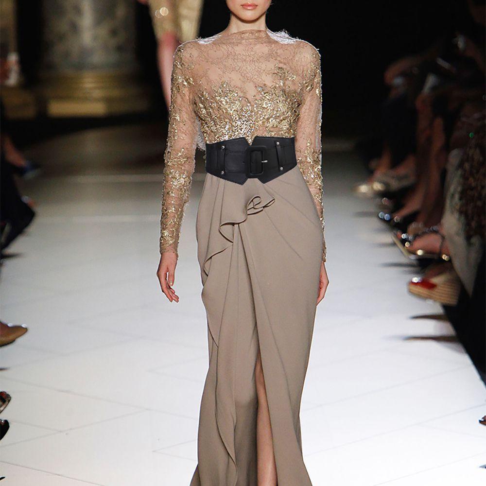 Thắt Lưng Da PU Co Giãn Thời Trang Hàn Quốc