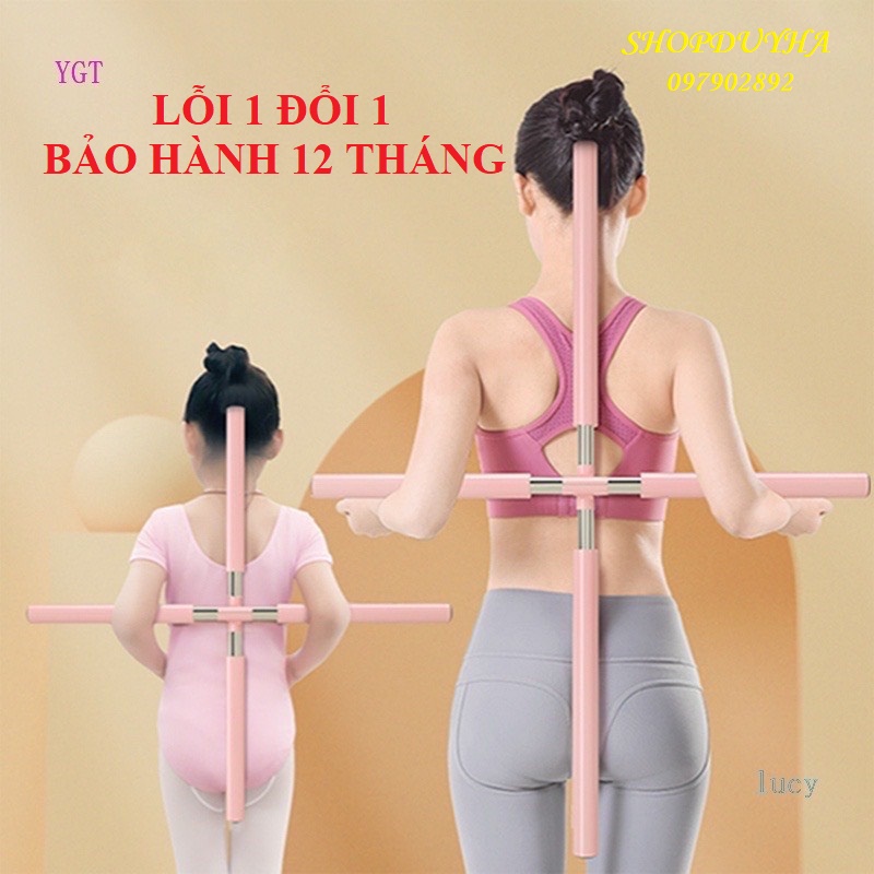 Thanh Tập Chống Gù Lưng, Gậy Tập Yoga, Thanh Tập Yoga Toàn Thân Chống Gù Lưng, Dụng cụ hỗ trợ Yoga