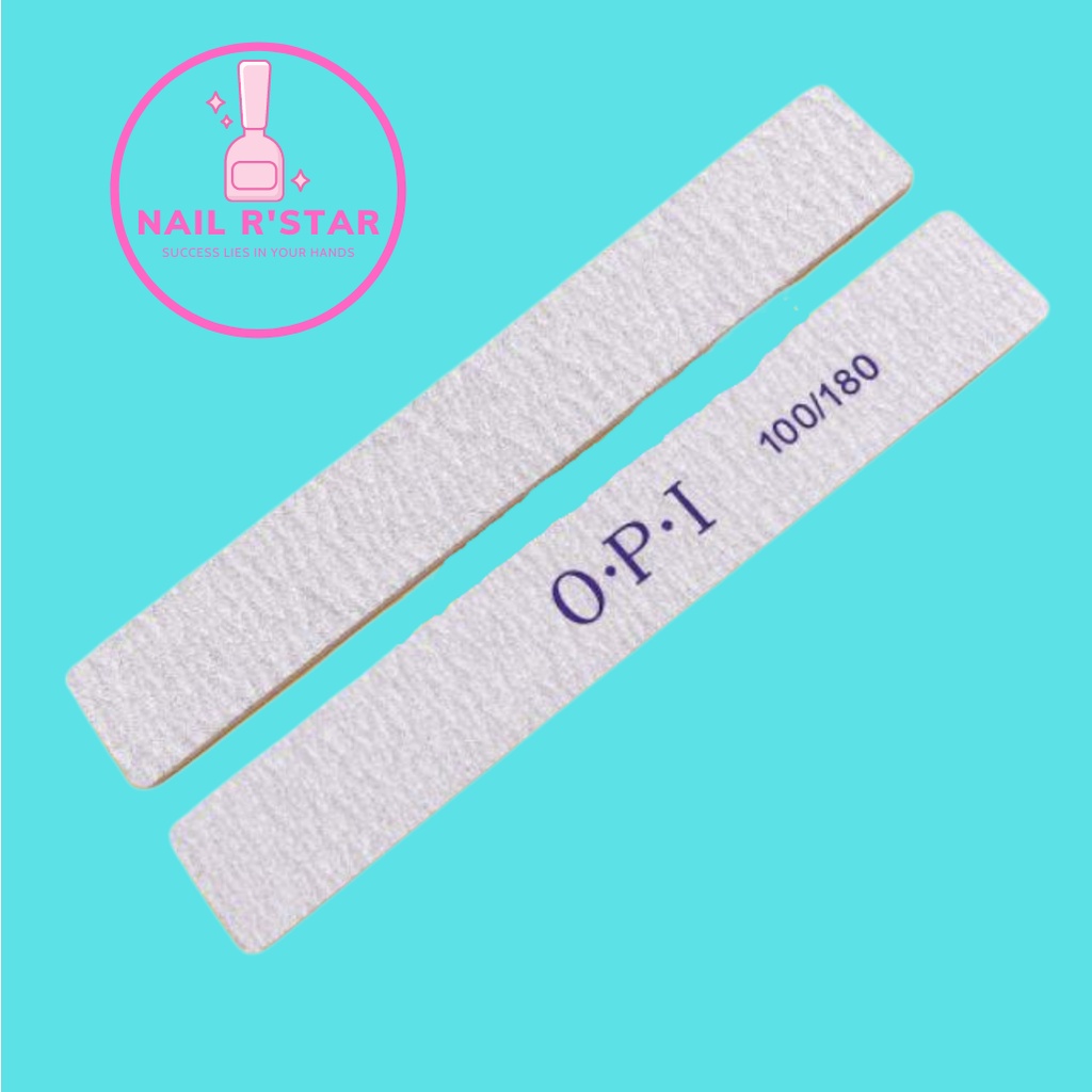 Dũa móng OPI - loại dày đủ 5 hình chuyên dụng cho dân làm móng  NAIL R’STAR