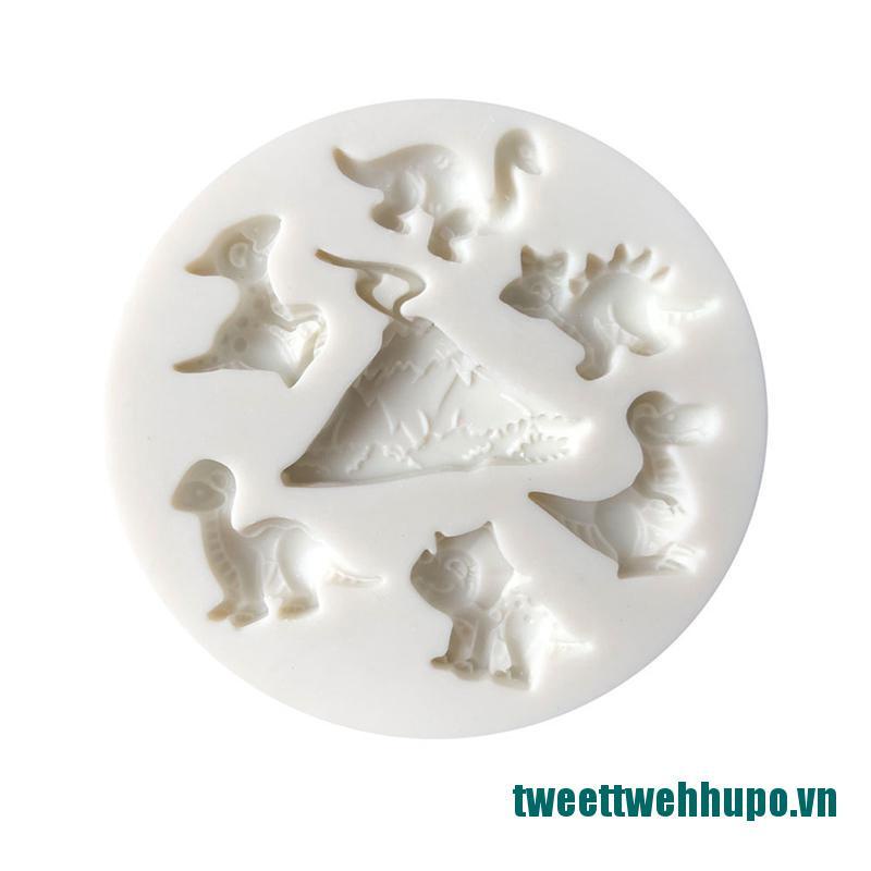 hot&Dinosaur silicone cake mold fondant mold cake decorating tools chocolate mould